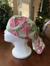 Colorful Ponytail Scrub Hat