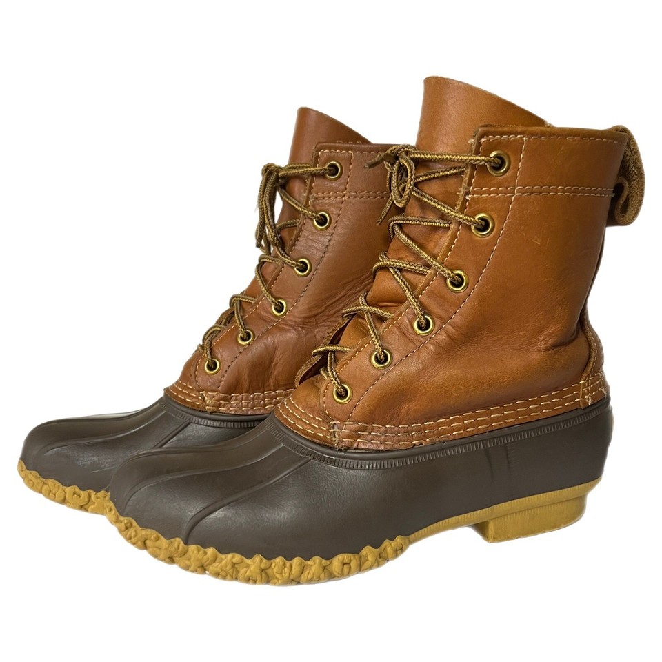 Bean Boots by L.L. Bean Womens 7M Brown Duck Boots LL Bean Maine