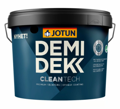 3 ltr Jotun Demidekk  Cleantech Premium TÄCKFÄRG RAL 7016 Anthrazitgrau  #