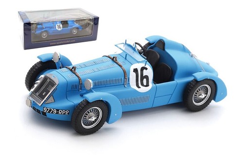 No SPARK Delage D6 3L #18 - 3e Aux 24 Heures Du Mans 1950 - GCAM 1/43 Limitée