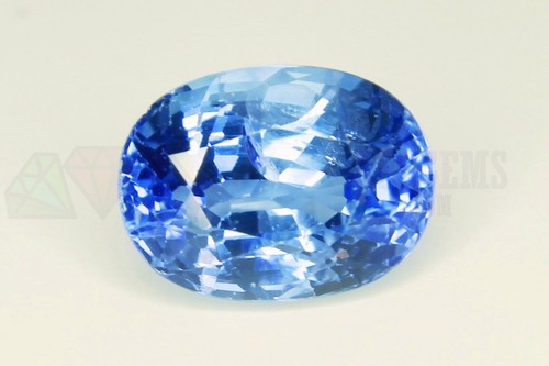 Hermosa piedra preciosa natural suelta ovalada de zafiro azul de Ceilán 9x7 mm 2,66 quilates SriLanka - Imagen 8 de 12