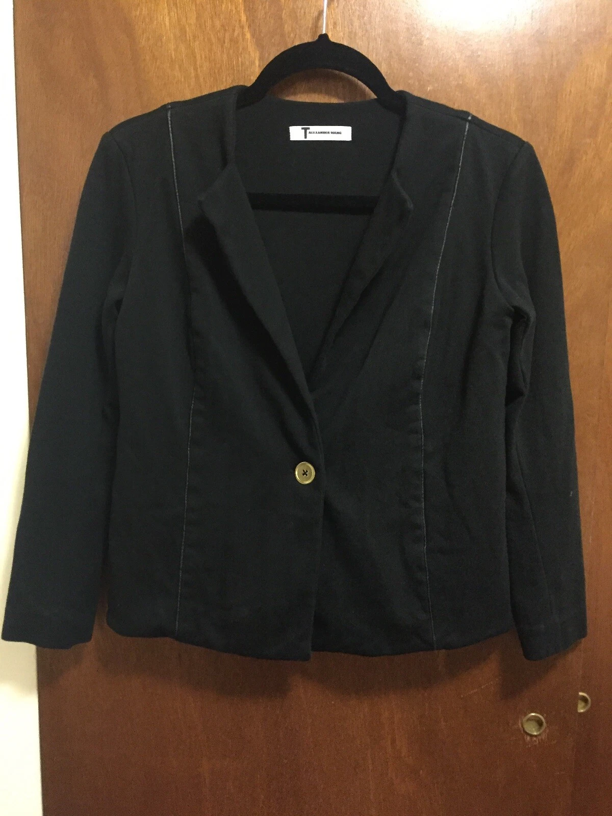 Giacca leggera donna T Alexander Wang con un bottone Taglia: S