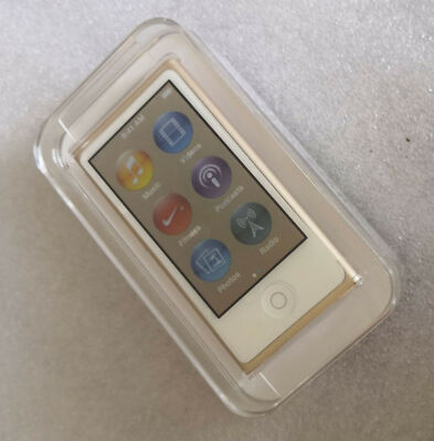 【美品】Apple iPod nano 第7世代 16GB ゴールドA1446 Apple A1446 iPod Nano 7th Generation 16GB - Gold for sale online