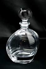 Decanter Whiskey Vodka Cognac Water Carafe Bohemia Crystal Glass 22oz / 650ml 