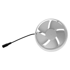 DC 12V 4inch Booster Blower Exhaust Ducting Vent Fan Inline Duct Fan Air Cooling