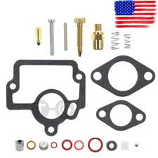 Carburetor Repair Rebuild Kit For International Farmall IH H O4 W4 I4 HV Tractor