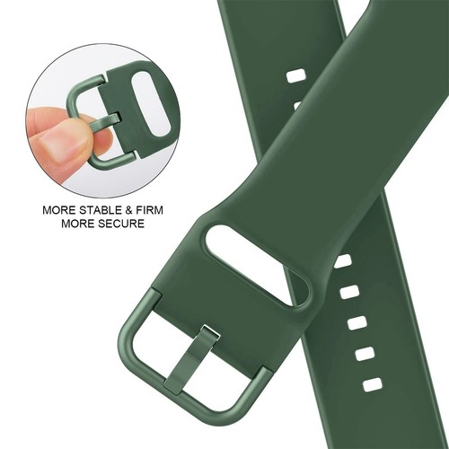 Correa de silicona con hebilla de pasador para Apple Watch Series 10 de 46 mm - 第 4/10 張圖片