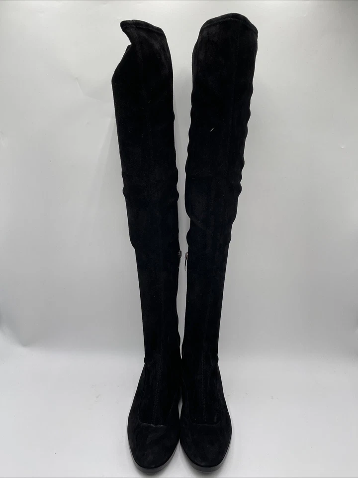 Sergio Rossi Women's JODIE RING Boot, Black Size 37.5 - Image 2 of 4