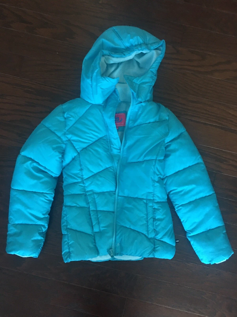 CB Sports Arctic Weather Protection Puffer Hooded Ski Jacket Size M 10 12