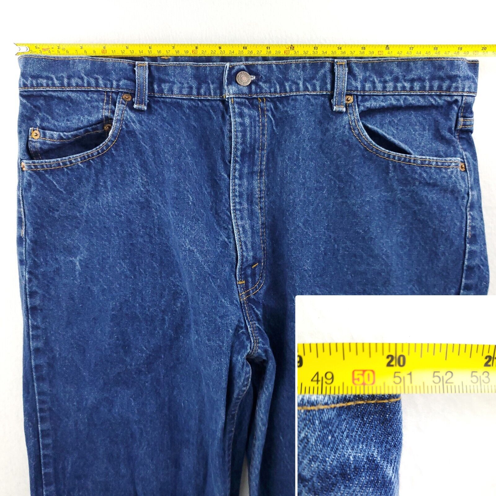 Levi's 505 Vintage Made USA Jeans Denim Tapered M… - image 5