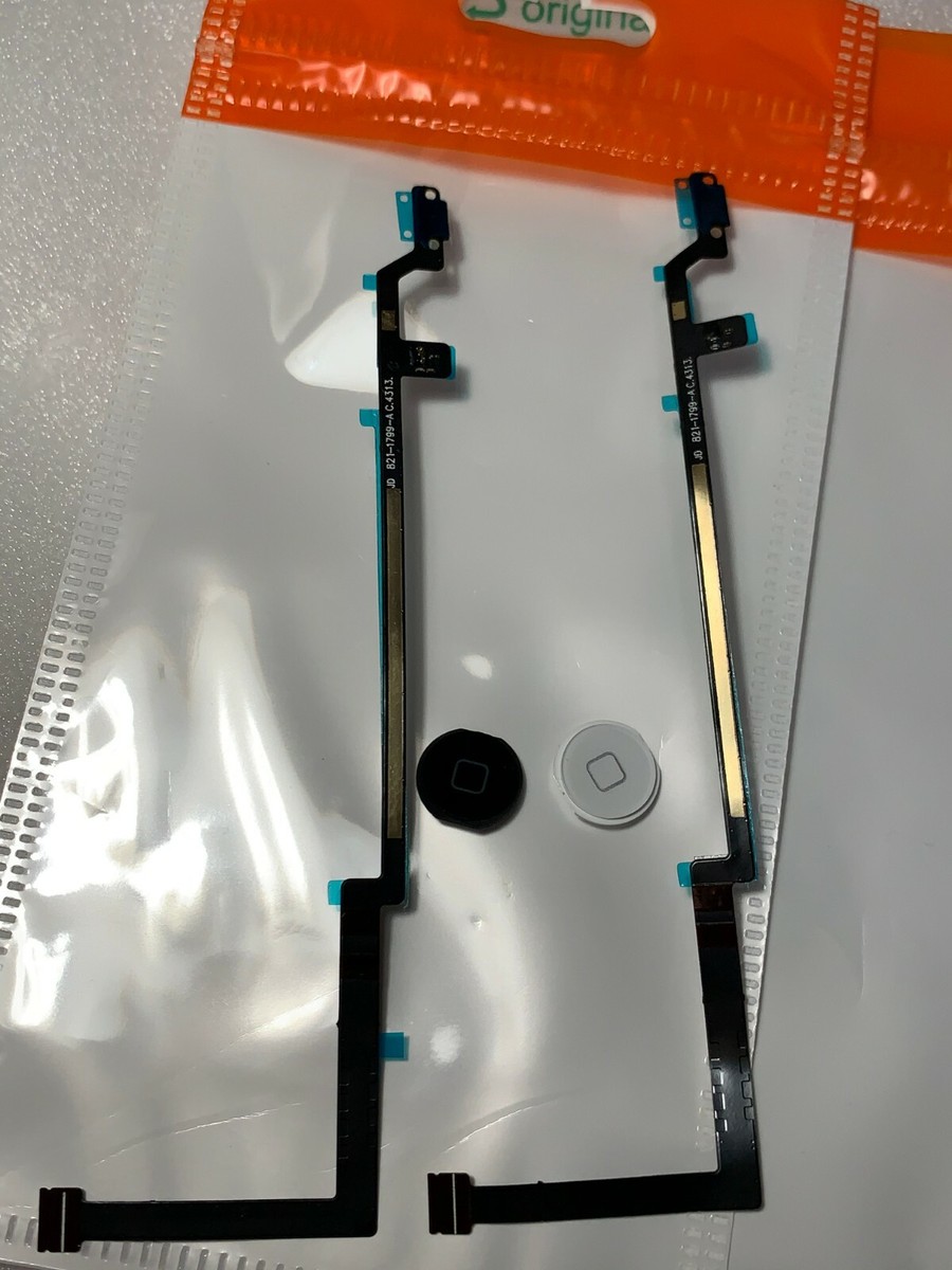 Per Ipad 5 Air 1 A1474 A1475 Vetro Digitizer Touch Screen Con Pulsante Home Nero - Foto 2