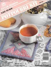 Vintage 1989 New Sealed Banar Designs Potpourri Kit  PK 720 Aromatic Trivet