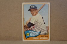 1965 TOPPS FRANK HOWARD   BASEBALL  CARD #40