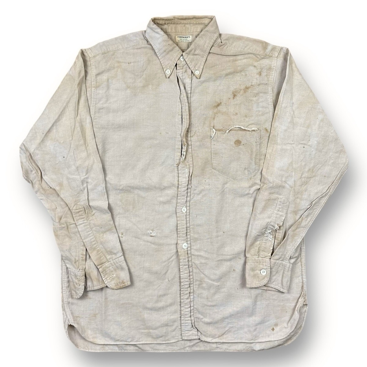 トップス no wash 50s vintage penny's town craft no wash 50s vintage penny's town craft