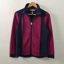 Lauren Ralph Lauren Active Full Zip Jacket Womens Medium Cotton Stretch