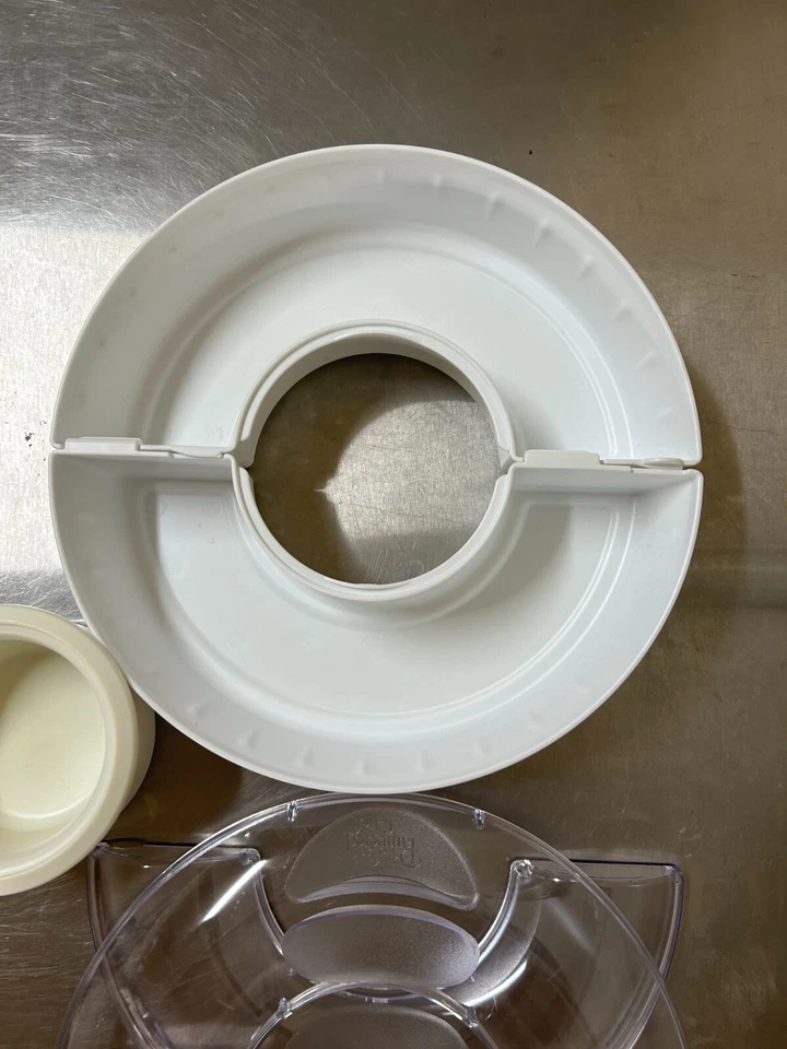 The Pampered Chef CHILLZANNE Sectional Round Server 2791 - Image 3 of 4