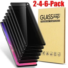 Privacy Screen protector Tempered Glass For Samsung Galaxy S10 / S10 Plus / S10e
