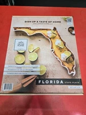 Florida Shaped Baking Dish – Porcelain Serving Platter, Oven & Dishwasher Safe