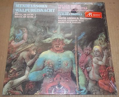 Tamara Brooks MENDELSSOHN Walpurgisnacht - Arabesque ABQ 6533 SEALED