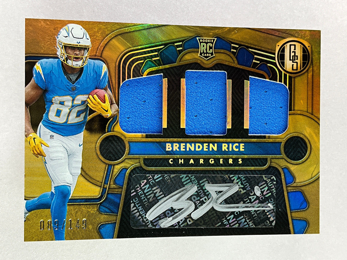 2024 Panini Gold Standard Brenden Rice RC Patch Auto /149 | eBay