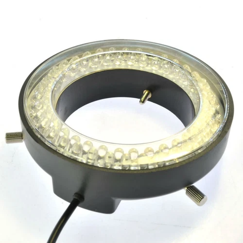 72mm LED Adjustable Ring Light illuminator Lamp F Trinocular Stereo Microscopes - Picture 3 of 7