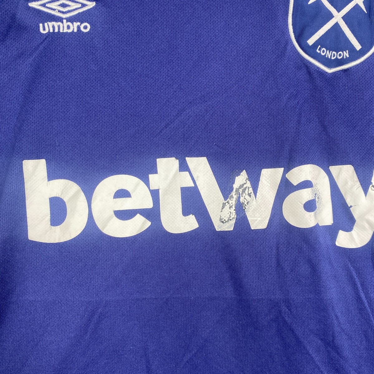 West Ham United Jersey Declan Rice 41 Umbro Futbol FLAWS See | eBay