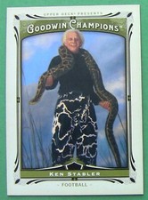 KEN STABLER, 2013 UPPER DECK GOODWIN CHAMPIONS #105