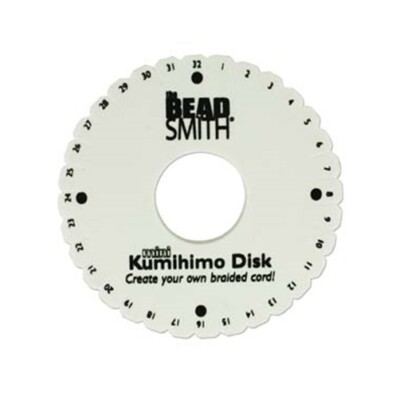 4-1/4'' Kumihimo Round Disk Plate Japanese Braids ~Handy Size~ No packaging Disc