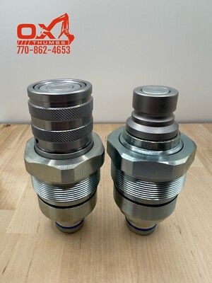7246802 7246799, Male & Female Flat Face Coupler Kit Compatible With ...