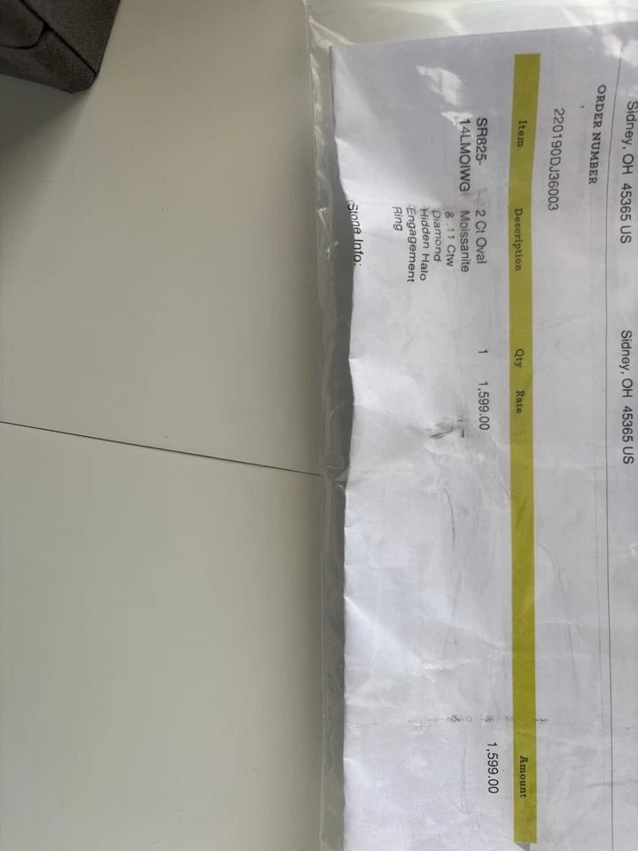 Anillo de compromiso Slate&tell Foto 4 de 4