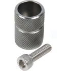 ZETA Revolver Adjustable Gear/Shift Lever Spare Tip 28mm Titanium coloured