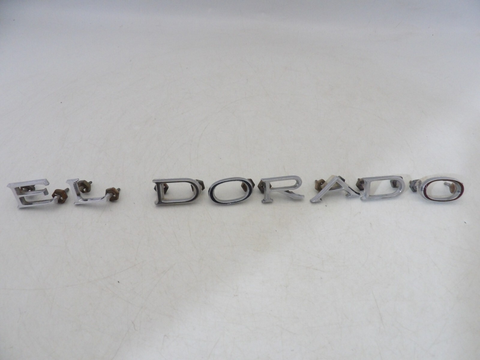 OEM 1977 1978 CADILLAC EL DORADO  HOOD LETTERS