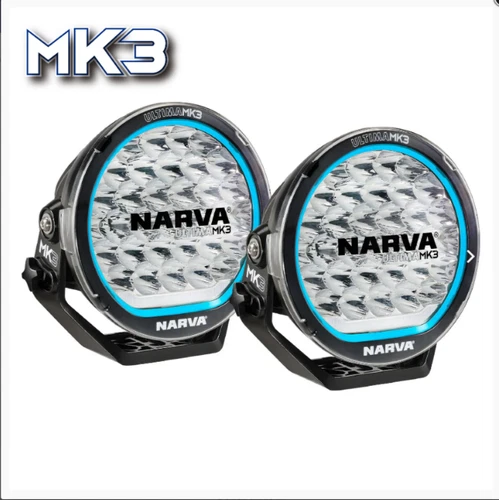 Narva Ultima 71744 MK3 215 LED Driving Lights Black Kit – Hybrid Beam