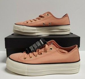 peach converse womens
