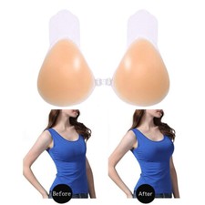 Adhesive Invisible Bra Sticky Silicone Push Up Bra Lifting Backless Strapless