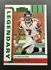 2022 Panini Contenders Emerald Green Legendary Michael Vick #LGD-MVI Falcons 🍀