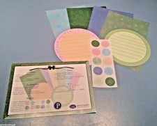 CREATIVE MEMORIES SCRAPBOOK CHEER SET PHOTO MATS JOURNALING BOX STICKERS KIT  