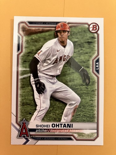 2021 BOWMAN #85 SHOHEI OHTANI LOS ANGELES ANGELS
