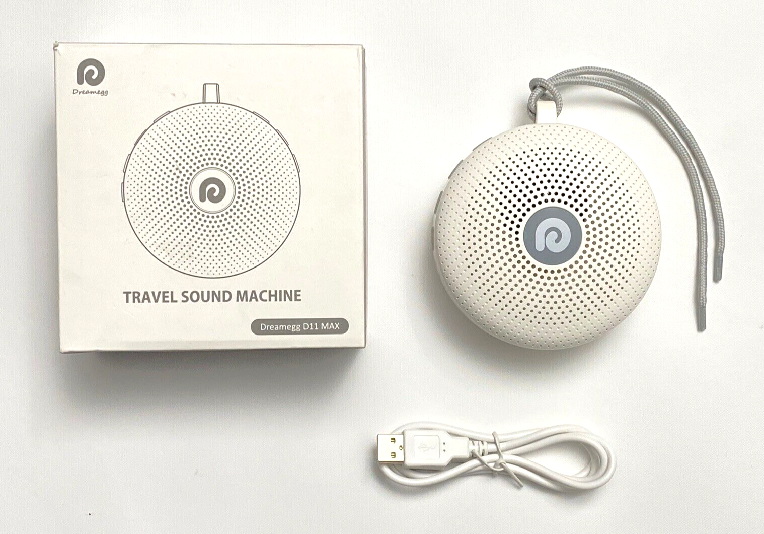 Dreamegg White Noise Machine - Portable Sound Machine, Baby & Adult-image