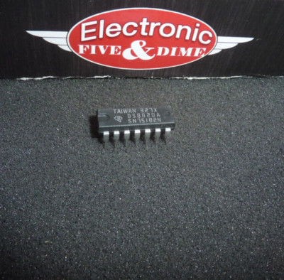 SN75182N Texas Instruments Line Receiver, 2 Func, 2 Rcvr, BIPolar, PDIP14   IC