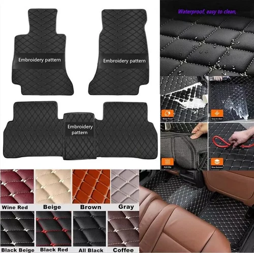 For Infiniti Car Floor Mats All Series Custom Auto Carpets Liner Mats Waterproof - Picture 2 of 28