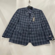 MICHAEL KORS Single Breasted Classic Fit Plaid Blazer Men's Size 50