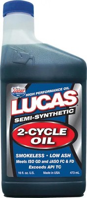 Lucas 2 Cycle Semi Synthetic Motor Engine Oil 16oz BETA Xtrainer 300 15-17