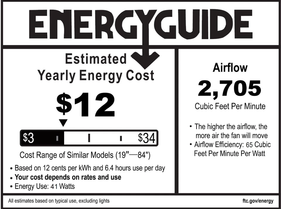 MinkaAire Light Wave 44 Light Wave 44" 3 Blade Indoor LED Ceiling - Image 4 of 4