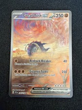Great Tusk ex 246/198 Special Illustration Rare- Scarlet & Violet- Pokemon NM on eBay