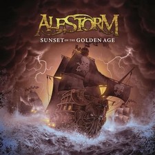 Alestorm - Sunset On The Golden Age - Alestorm CD 62VG The Cheap Fast Free Post