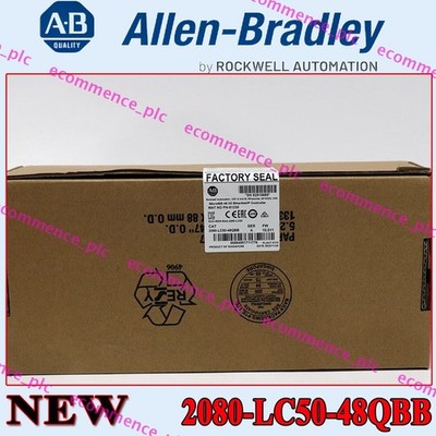 NEW Sealed NEW-AB 2080-LC50-48QBB Micro850 48 I/O EtherNet/IP Controller