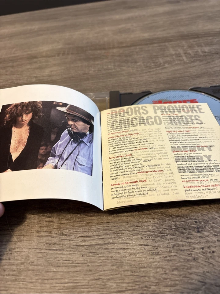 The Doors Original Soundtrack Recording Val Kilmer Meg Ryan Oliver Stone CD VG - Image 3 of 4