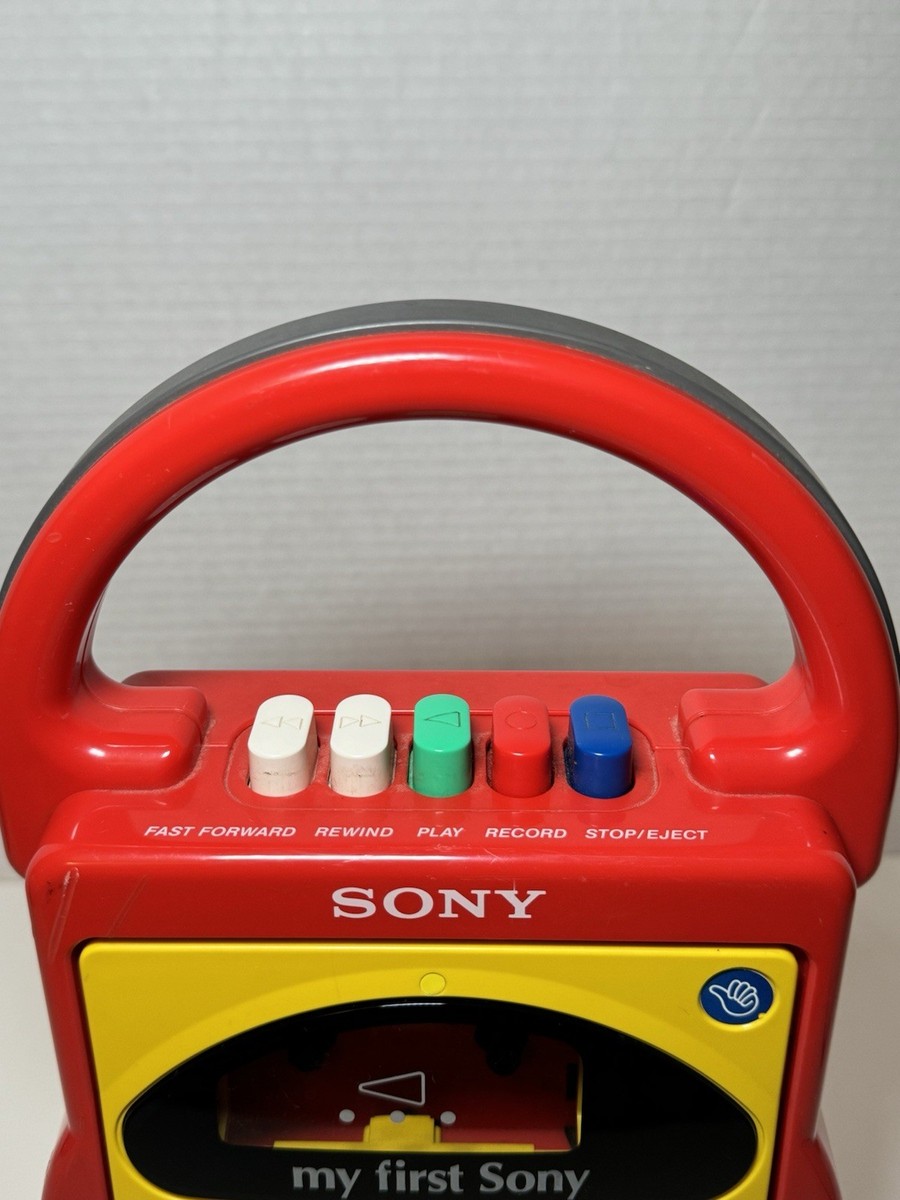 Vintage Sony My First Sony TCM-4000 Cassette Recorder For