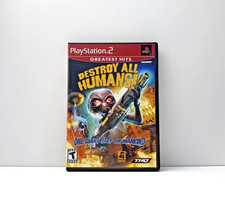 Destroy All Humans Sony PlayStation 2 PS2 CIB Refurbished Tested Free Shipping